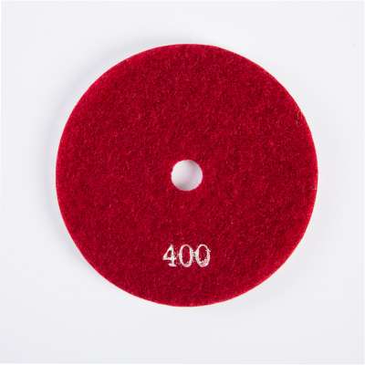 80Mm 3Inch 100Mm 4Inch Circular Diamond Polishing Pad For Marble