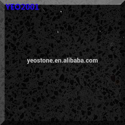 Polished Quartz Stone Black