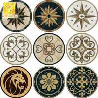 Round marble medallion design natural marble tiles for competitive prices